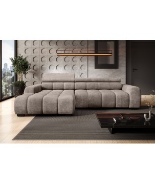 Narożnik wolnostojący OMBO Lewy S-168x285 cm EDEN 04