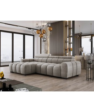 Narożnik wolnostojący OMBO Lewy 168x285 cm EDEN 07