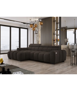 Narożnik wolnostojący OMBO Lewy 168x285 cm SALVADOR 04