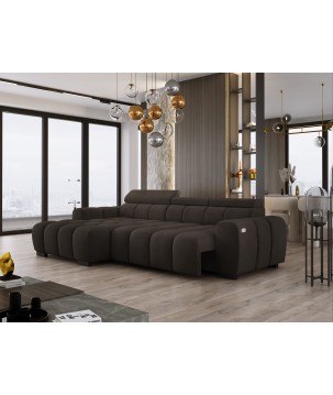 Narożnik wolnostojący OMBO Lewy 168x285 cm SALVADOR 04