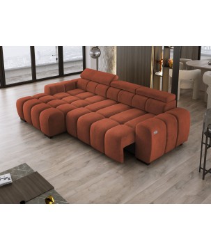 Narożnik wolnostojący OMBO Lewy 168x285 cm SALVADOR 07