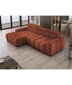 Narożnik wolnostojący OMBO Lewy 168x285 cm SALVADOR 07