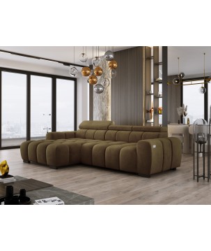 Narożnik wolnostojący OMBO Lewy 168x285 cm SALVADOR 10