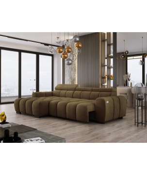 Narożnik wolnostojący OMBO Lewy 168x285 cm SALVADOR 10