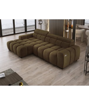 Narożnik wolnostojący OMBO Lewy 168x285 cm SALVADOR 10