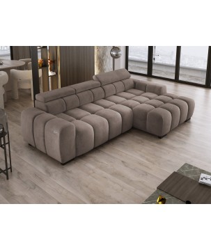 Narożnik wolnostojący OMBO Prawy 168x285 cm SALVADOR 03