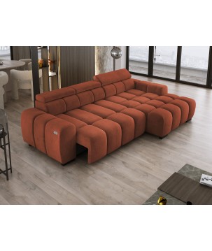 Narożnik wolnostojący OMBO Prawy 168x285 cm SALVADOR 07