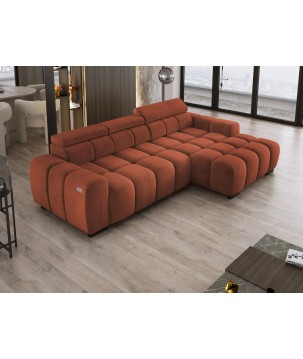 Narożnik wolnostojący OMBO Prawy 168x285 cm SALVADOR 07