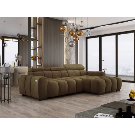 Narożnik wolnostojący OMBO Prawy 168x285 cm SALVADOR 10