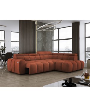 Narożnik wolnostojący OMBO Prawy 205x297 cm SALVADOR 07