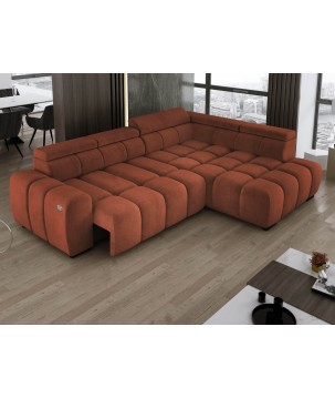 Narożnik wolnostojący OMBO Prawy 205x297 cm SALVADOR 07