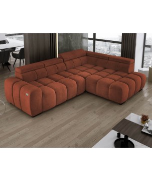 Narożnik wolnostojący OMBO Prawy 205x297 cm SALVADOR 07