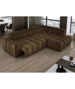 Narożnik wolnostojący OMBO Prawy 205x297 cm SALVADOR 10