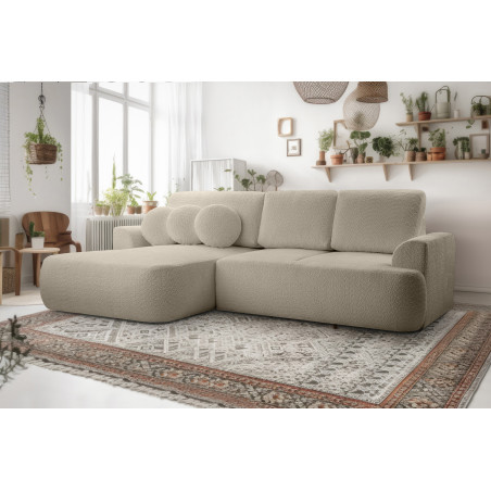 Narożnik VELO L lewy z funkcja spania i pojemnikiem