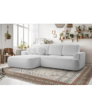 Narożnik VELO L lewy z funkcja spania i pojemnikiem