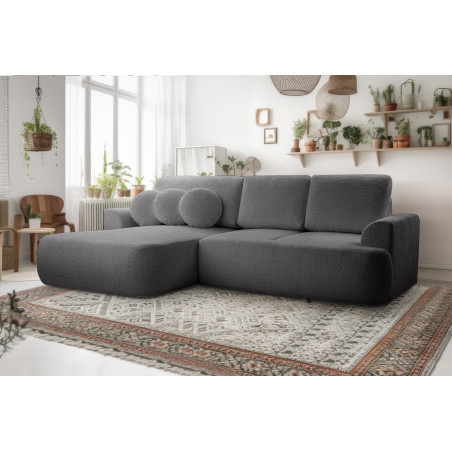 Narożnik VELO L lewy z funkcja spania i pojemnikiem