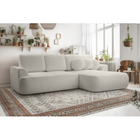 Narożnik VELO L prawy z funkcja spania i pojemnikiem