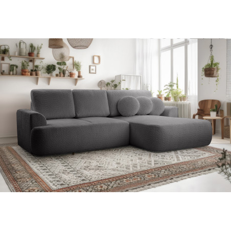 Narożnik VELO L prawy z funkcja spania i pojemnikiem