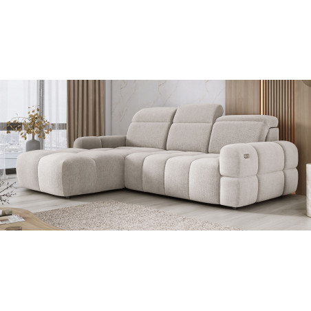 Narożnik wolnostojący MATEO Lewy z funkcją spania