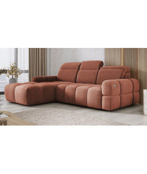 Narożnik wolnostojący MATEO Lewy z funkcją spania