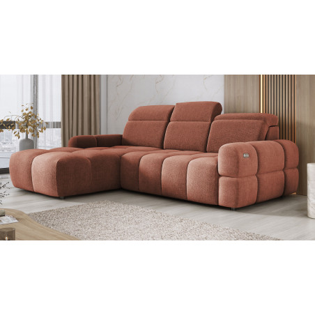 Narożnik wolnostojący MATEO Lewy z funkcją spania