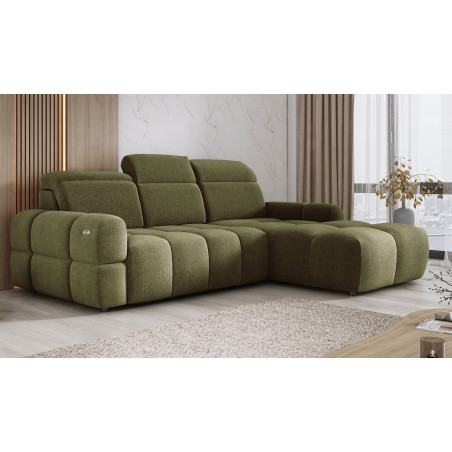 Narożnik wolnostojący MATEO Prawy z funkcją spania