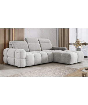 Narożnik wolnostojący MATEO Prawy z funkcją spania