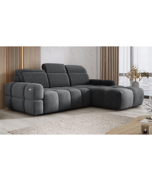 Narożnik wolnostojący MATEO Prawy z funkcją spania