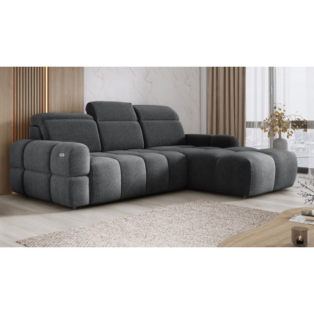 Narożnik wolnostojący MATEO Prawy z funkcją spania