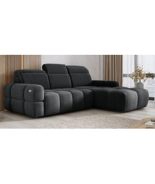 Narożnik wolnostojący MATEO Prawy z funkcją spania