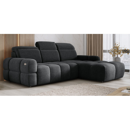 Narożnik wolnostojący MATEO Prawy z funkcją spania