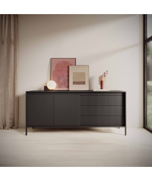 Komoda SENSO 2D3S push-to-open