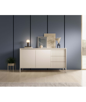 Komoda SENSO 2D3S push-to-open