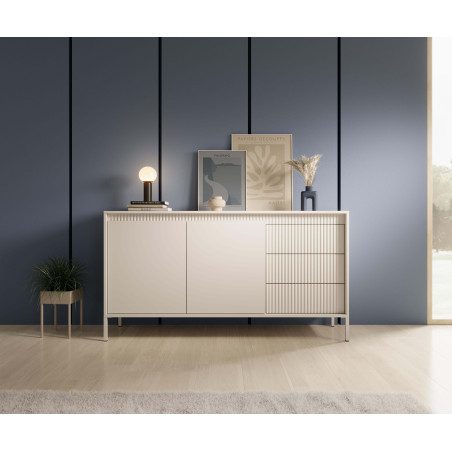 Komoda SENSO 2D3S push-to-open