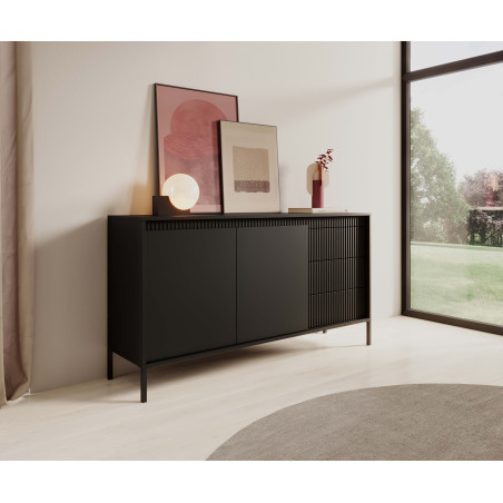 Komoda SENSO 2D3S push-to-open