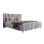 Łóżko tapicerowane Lux z pojemnikiem i zagłówkiem