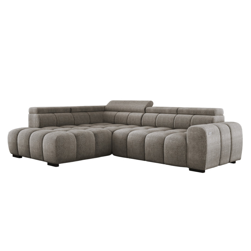 Narożnik Babu wolnostojący-L z funkcją spania i regulowanymi oparciami