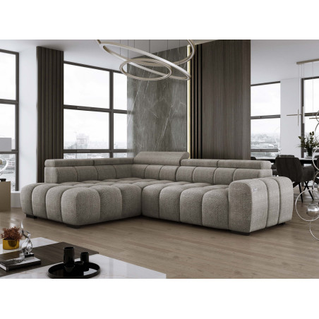 Narożnik Babu wolnostojący-L z funkcją spania i regulowanymi oparciami