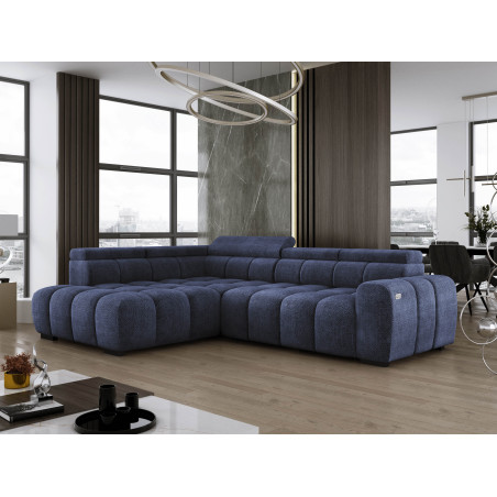 Narożnik Babu wolnostojący-L z funkcją spania i regulowanymi oparciami