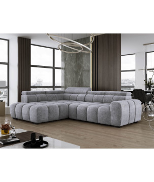 Narożnik Babu wolnostojący-L z funkcją spania i regulowanymi oparciami