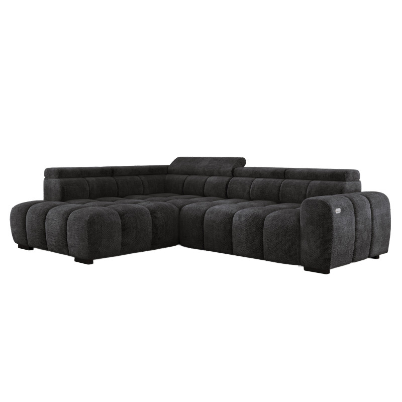 Narożnik Babu wolnostojący-L z funkcją spania i regulowanymi oparciami