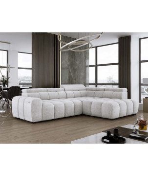 Narożnik Babu wolnostojący-L z funkcją spania i regulowanymi oparciami