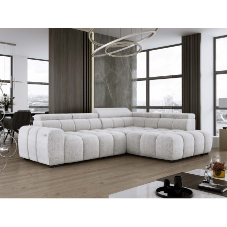 Narożnik Babu wolnostojący-L z funkcją spania i regulowanymi oparciami