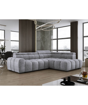 Narożnik Babu wolnostojący-L z funkcją spania i regulowanymi oparciami