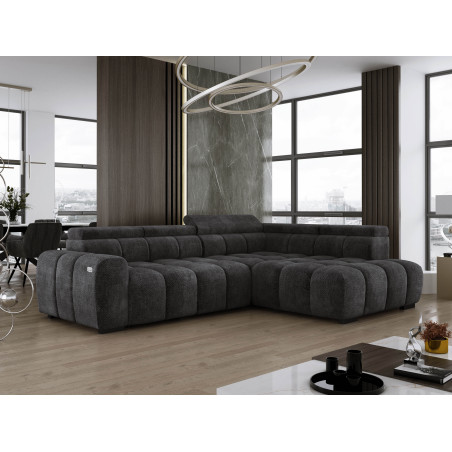 Narożnik Babu wolnostojący-L z funkcją spania i regulowanymi oparciami