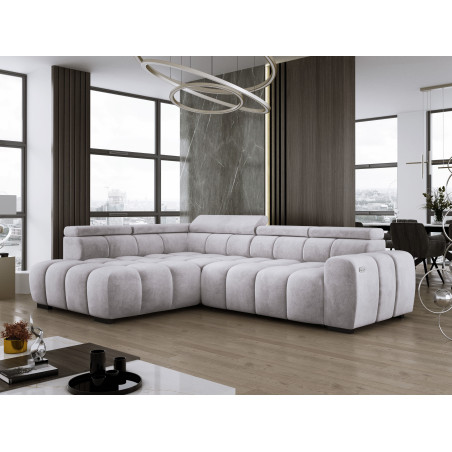 Narożnik Babu wolnostojący-L z funkcją spania i regulowanymi oparciami