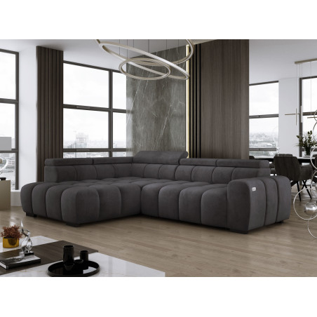 Narożnik Babu wolnostojący-L z funkcją spania i regulowanymi oparciami