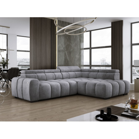 Narożnik Babu wolnostojący-L z funkcją spania i regulowanymi oparciami