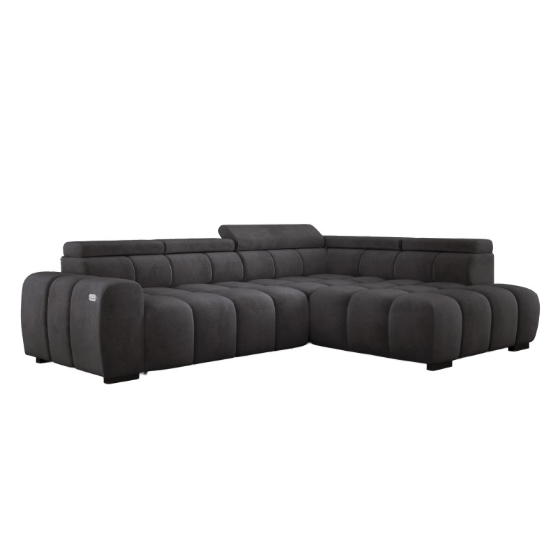 Narożnik Babu wolnostojący-L z funkcją spania i regulowanymi oparciami