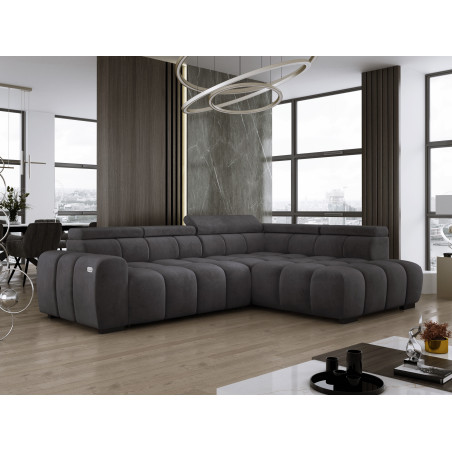 Narożnik Babu wolnostojący-L z funkcją spania i regulowanymi oparciami